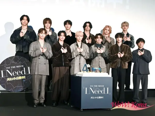 [Event Report] "INI" shares behind-the-scenes stories at the stage greeting to celebrate the release of the documentary film "INI THE MOVIE 'I Need I'"... A surprise for the 4th anniversary of their debut
 Celebrate with