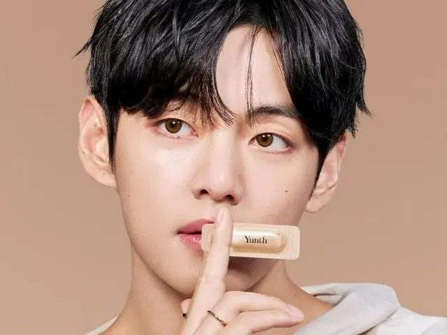 ‘BTS’ V, 앰배서더를 맡는 ‘Yunth’ 매출 200% 업… SNS 발화량 322배 업으로 ‘V 효과’ 증명