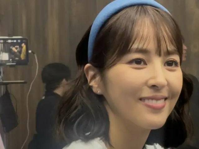 배우 한혜진, 20대 대학생으로도 보이는 청순한 미모